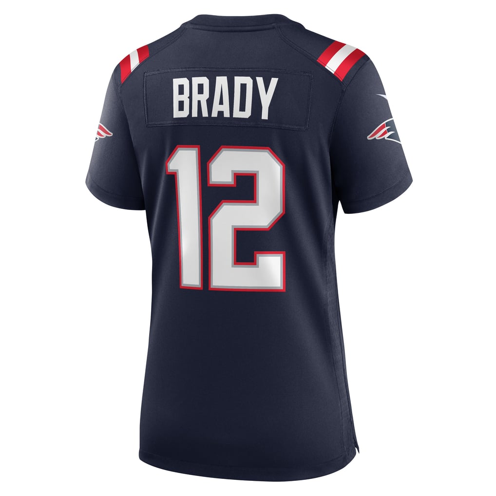 Women's New England Patriots Tom Brady Navy Retired Game Jersey