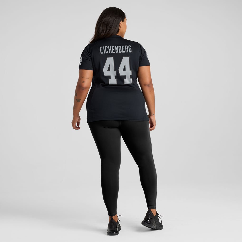 Women's Las Vegas Raiders Tommy Eichenberg Black Team Game Jersey