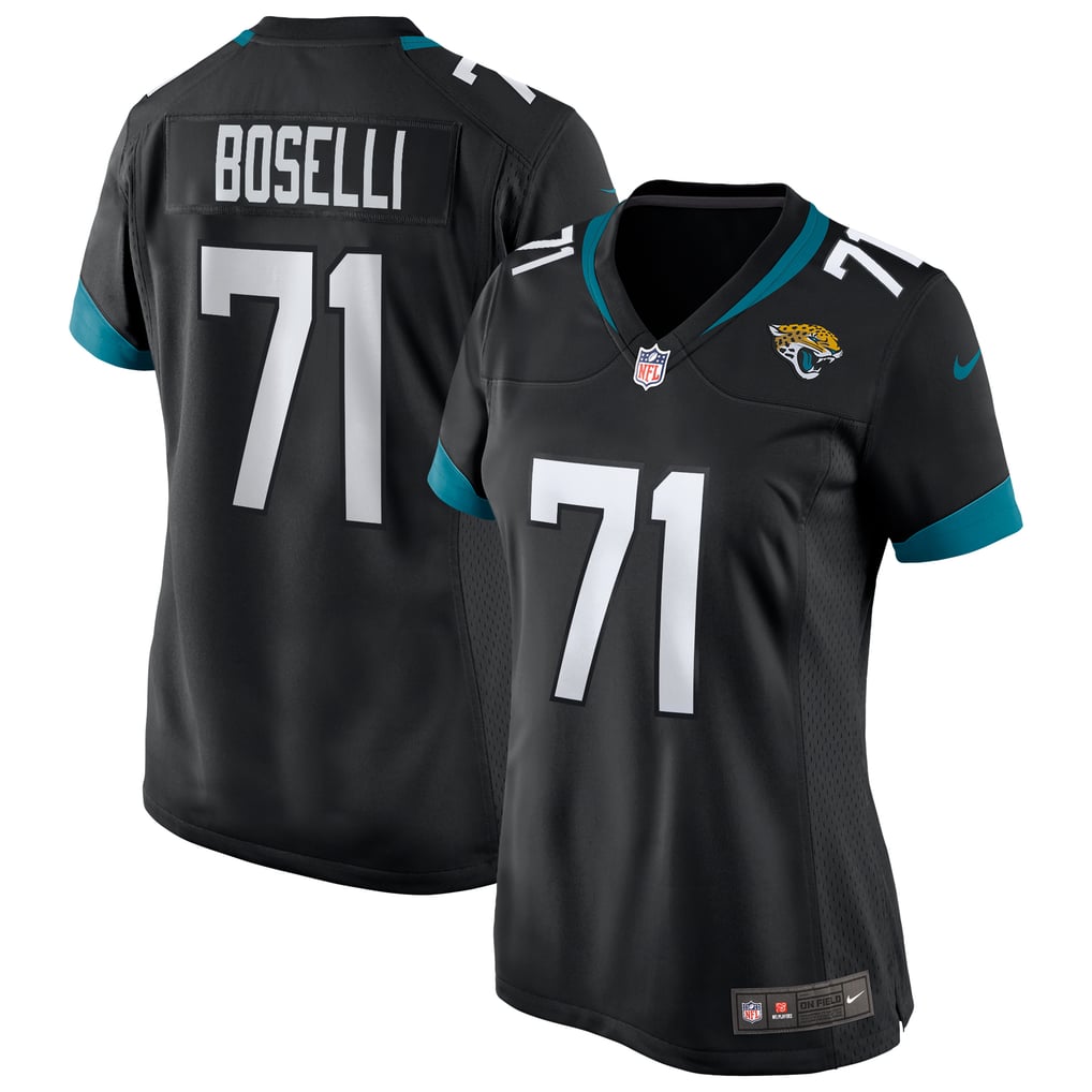 Women's Jacksonville Jaguars Tony Boselli Black Game Retired Player Jersey