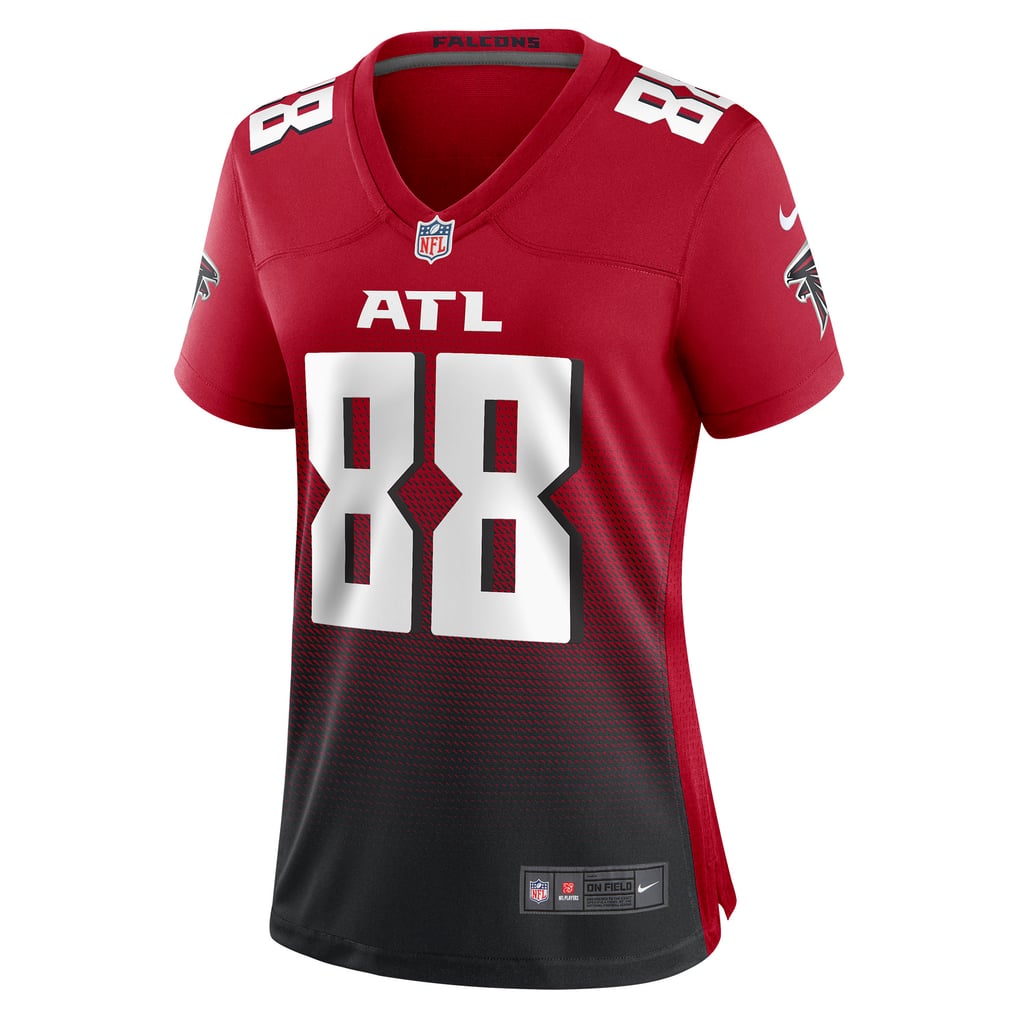 Women's Atlanta Falcons Tony Gonzalez Red Retired Game Jersey