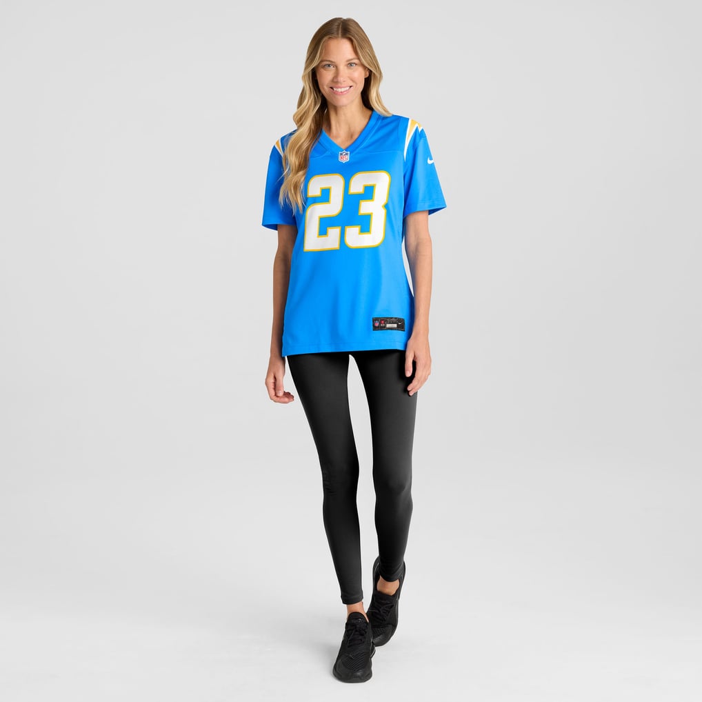 Women's Los Angeles Chargers Tony Jefferson Powder Blue Team Game Jersey
