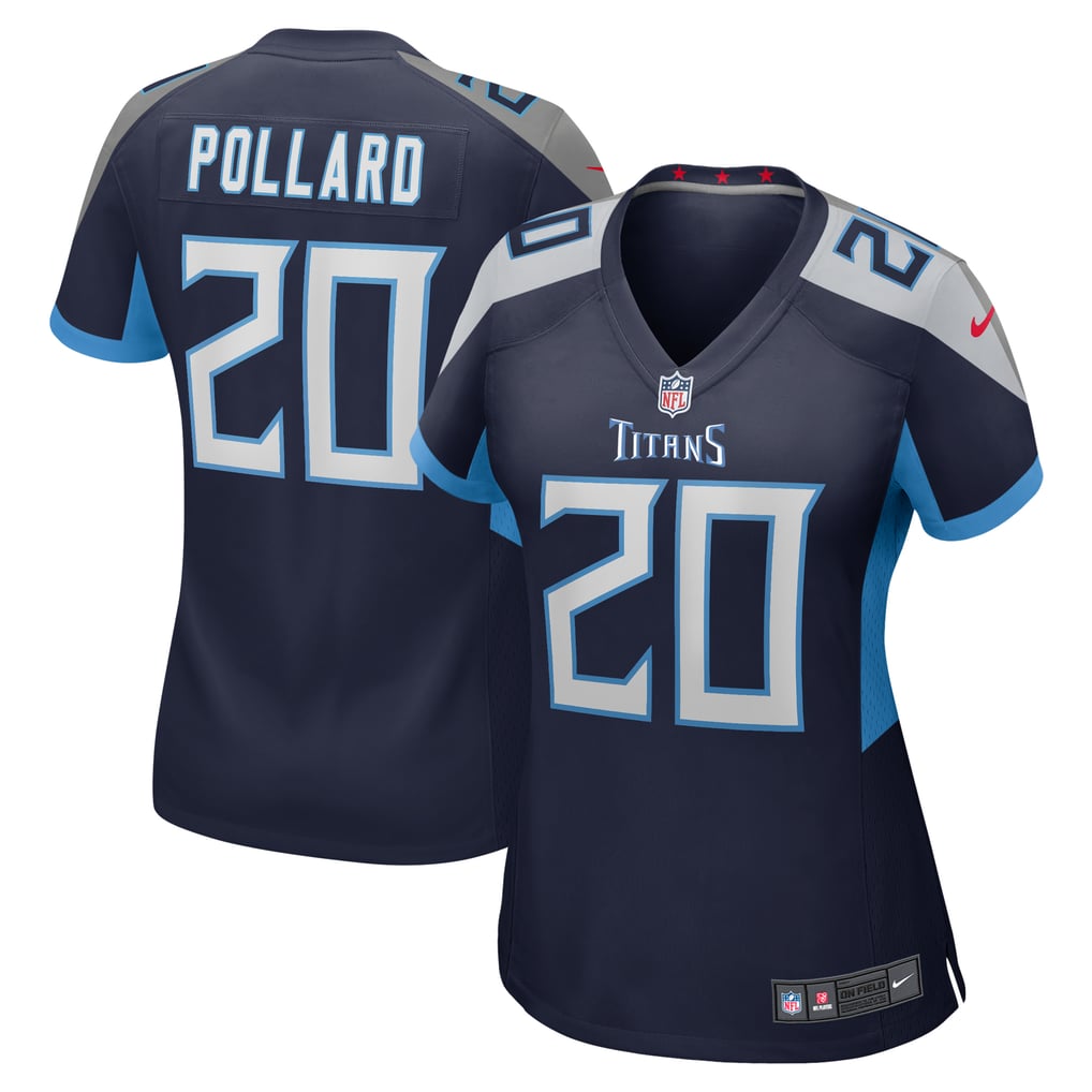 Women's Tennessee Titans Tony Pollard Navy Game Player Jersey