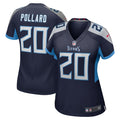Women's Tennessee Titans Tony Pollard Navy Game Player Jersey