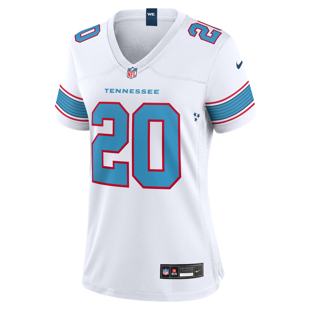 Women's Tennessee Titans Tony Pollard White Game Jersey