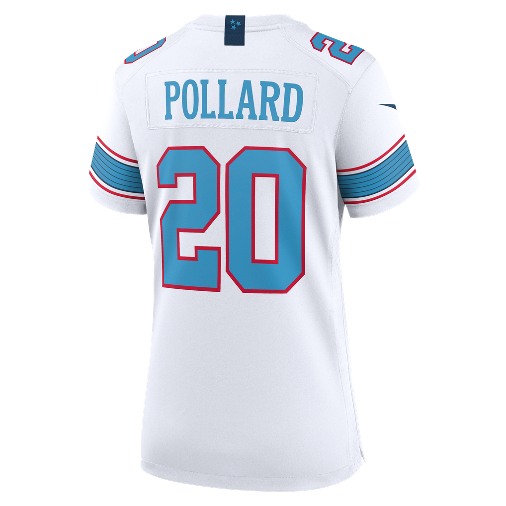 Women's Tennessee Titans Tony Pollard White Game Jersey