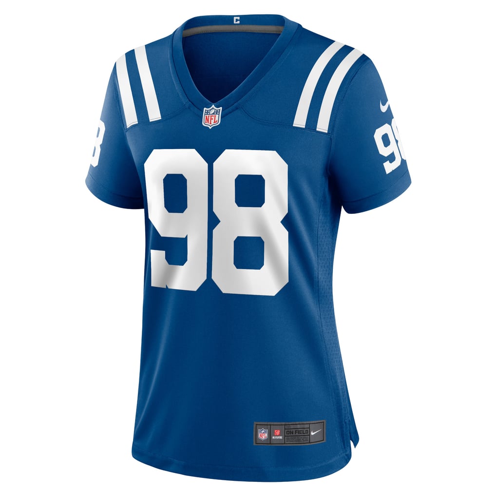 Women's Indianapolis Colts Tony Siragusa Royal Game Retired Player Jersey