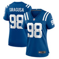 Women's Indianapolis Colts Tony Siragusa Royal Game Retired Player Jersey