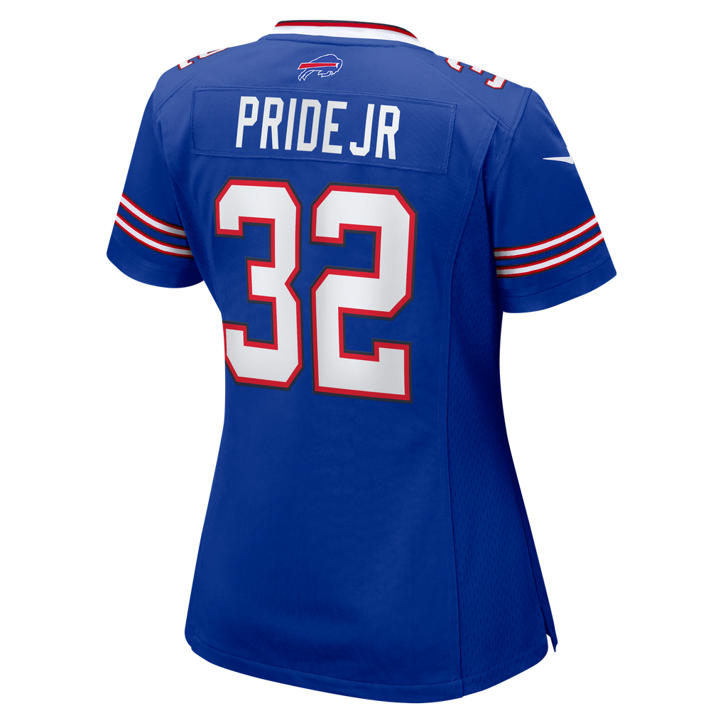 Women's Buffalo Bills Toriano Pride Jr. Royal Team Game Jersey
