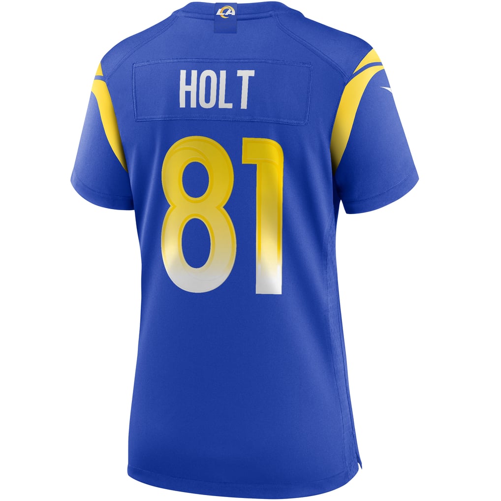 Women's Los Angeles Rams Torry Holt Royal Game Retired Player Jersey