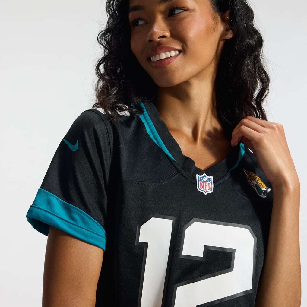 Women's Jacksonville Jaguars Travis Hunter Black Alternate Game Jersey