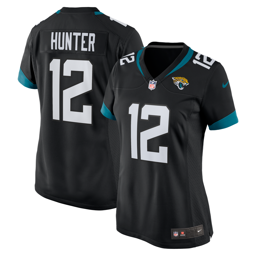 Women's Jacksonville Jaguars Travis Hunter Black Alternate Game Jersey