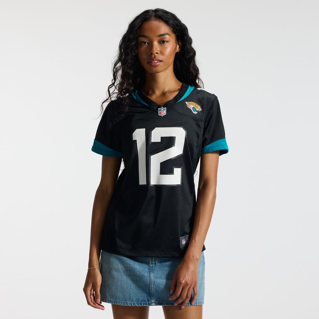 Women's Jacksonville Jaguars Travis Hunter Black Alternate Game Jersey