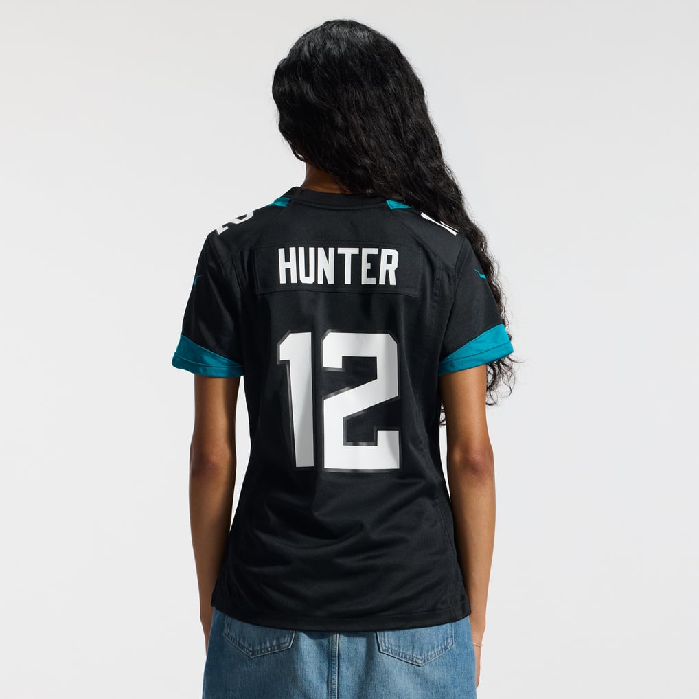 Women's Jacksonville Jaguars Travis Hunter Black Alternate Game Jersey