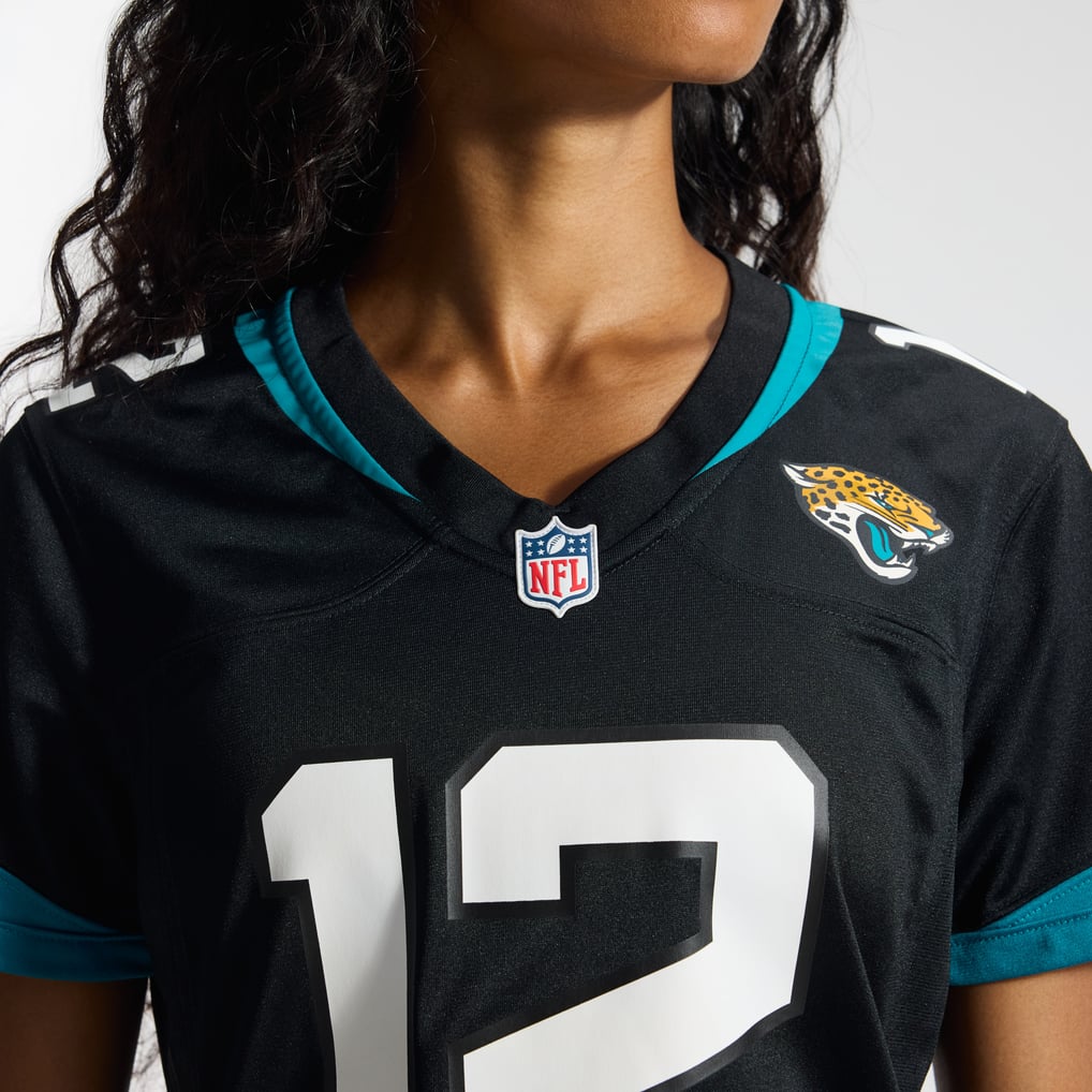 Women's Jacksonville Jaguars Travis Hunter Black Alternate Game Jersey