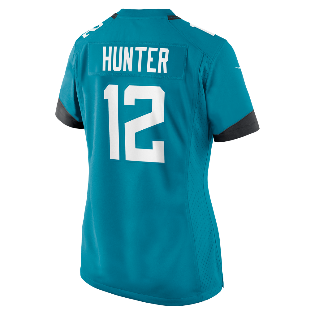 Women's Jacksonville Jaguars Travis Hunter Teal Team Game Jersey