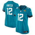 Women's Jacksonville Jaguars Travis Hunter Teal Team Game Jersey
