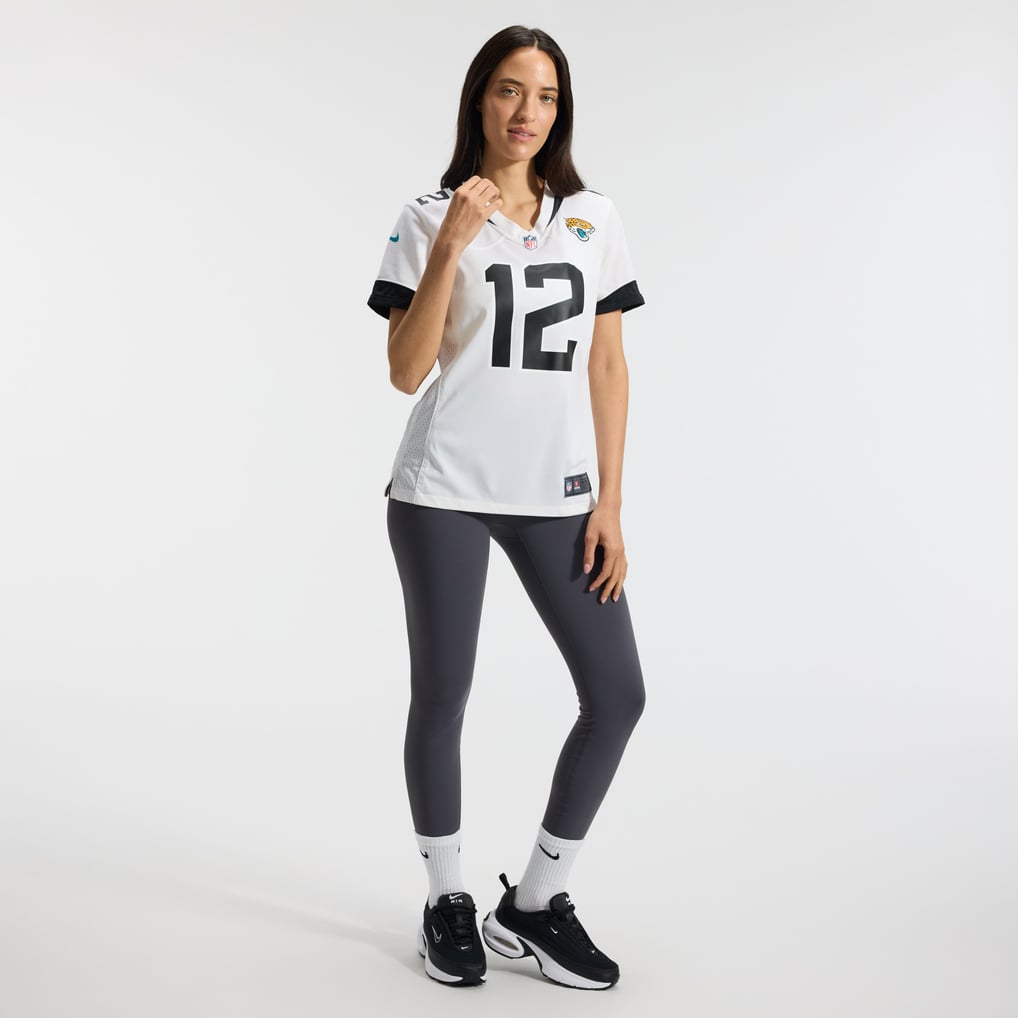 Women's Jacksonville Jaguars Travis Hunter White Game Jersey