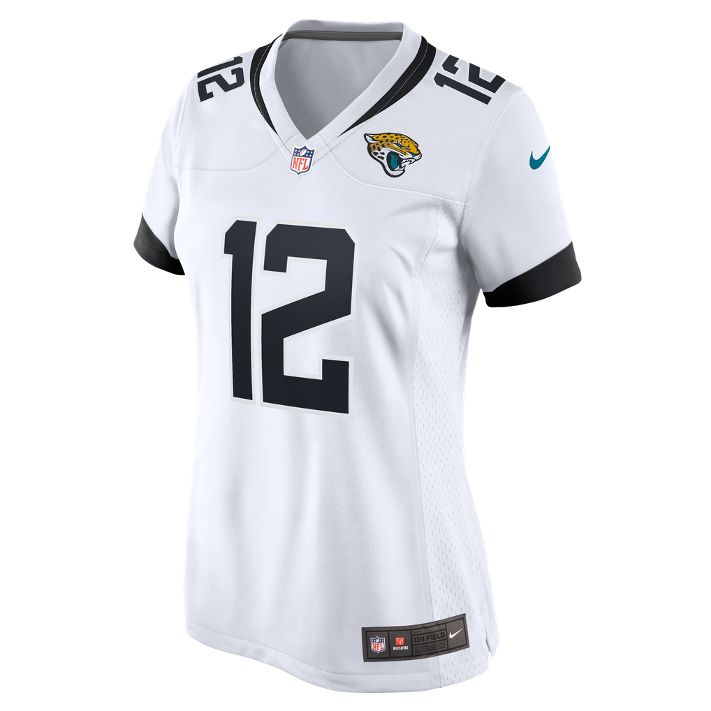 Women's Jacksonville Jaguars Travis Hunter White Game Jersey