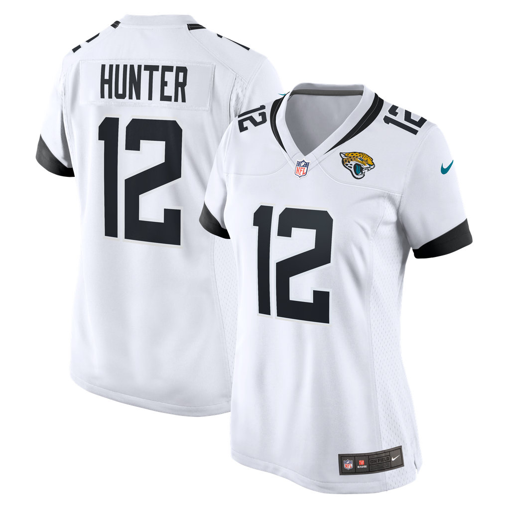 Women's Jacksonville Jaguars Travis Hunter White Game Jersey