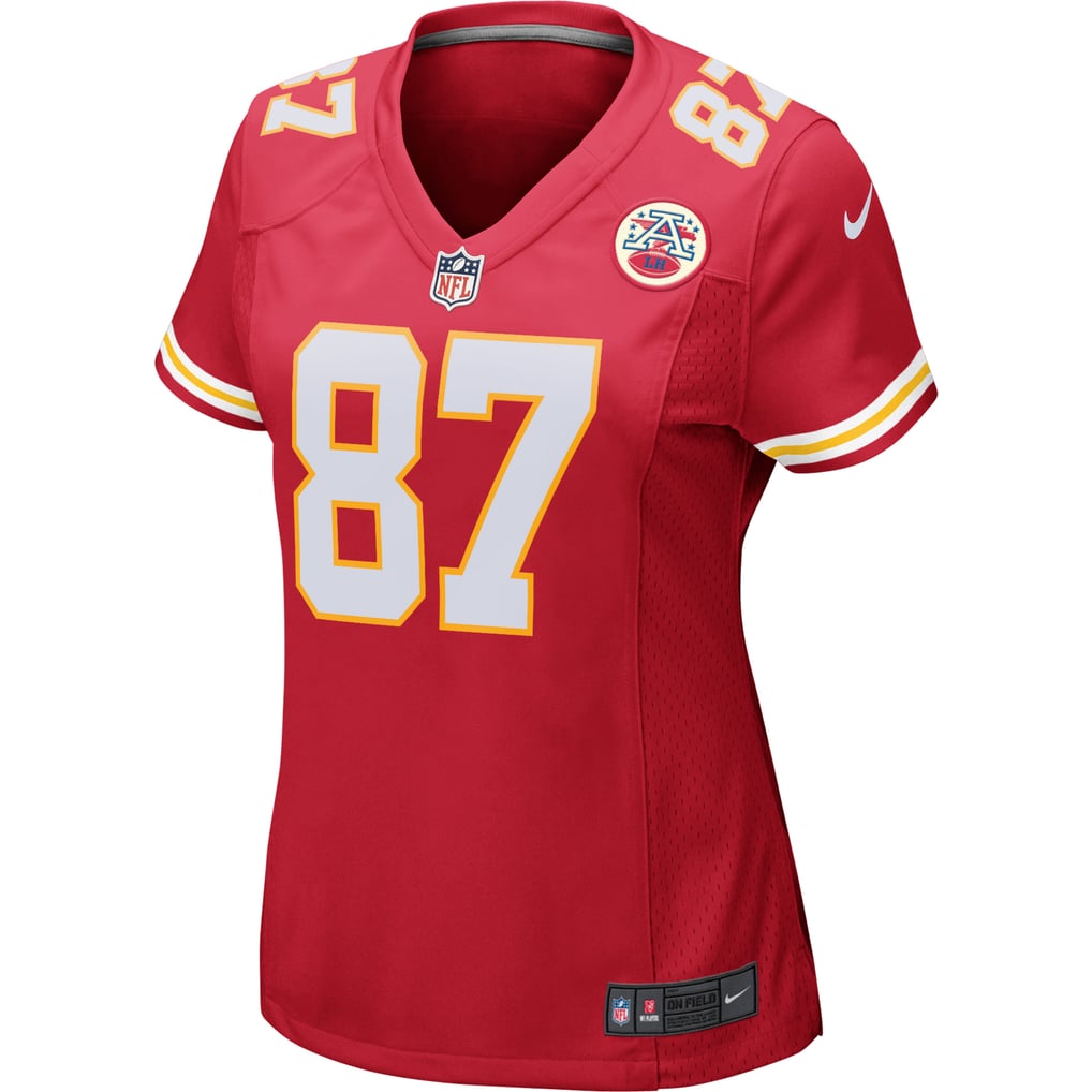 Women's Travis Kelce Red Kansas City Chiefs Game Jersey
