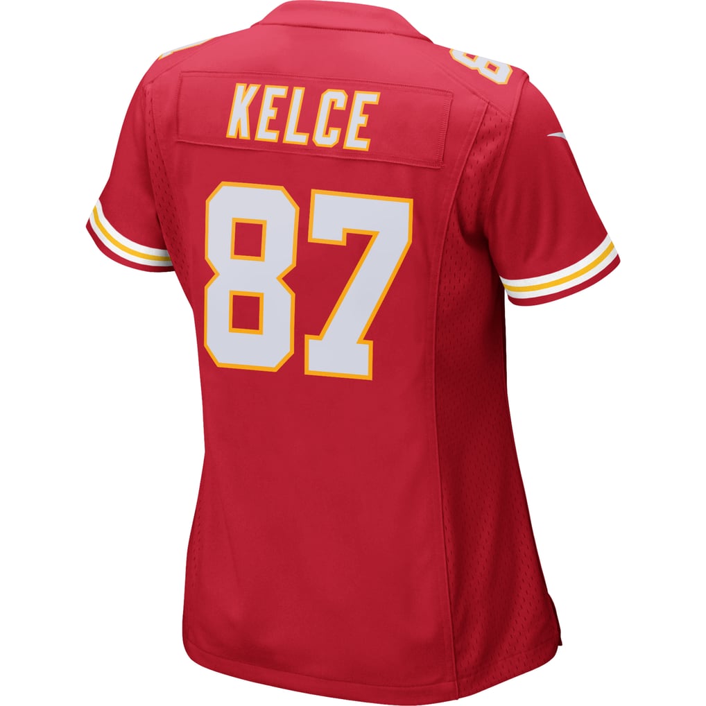Women's Travis Kelce Red Kansas City Chiefs Game Jersey