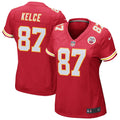 Women's Travis Kelce Red Kansas City Chiefs Game Jersey