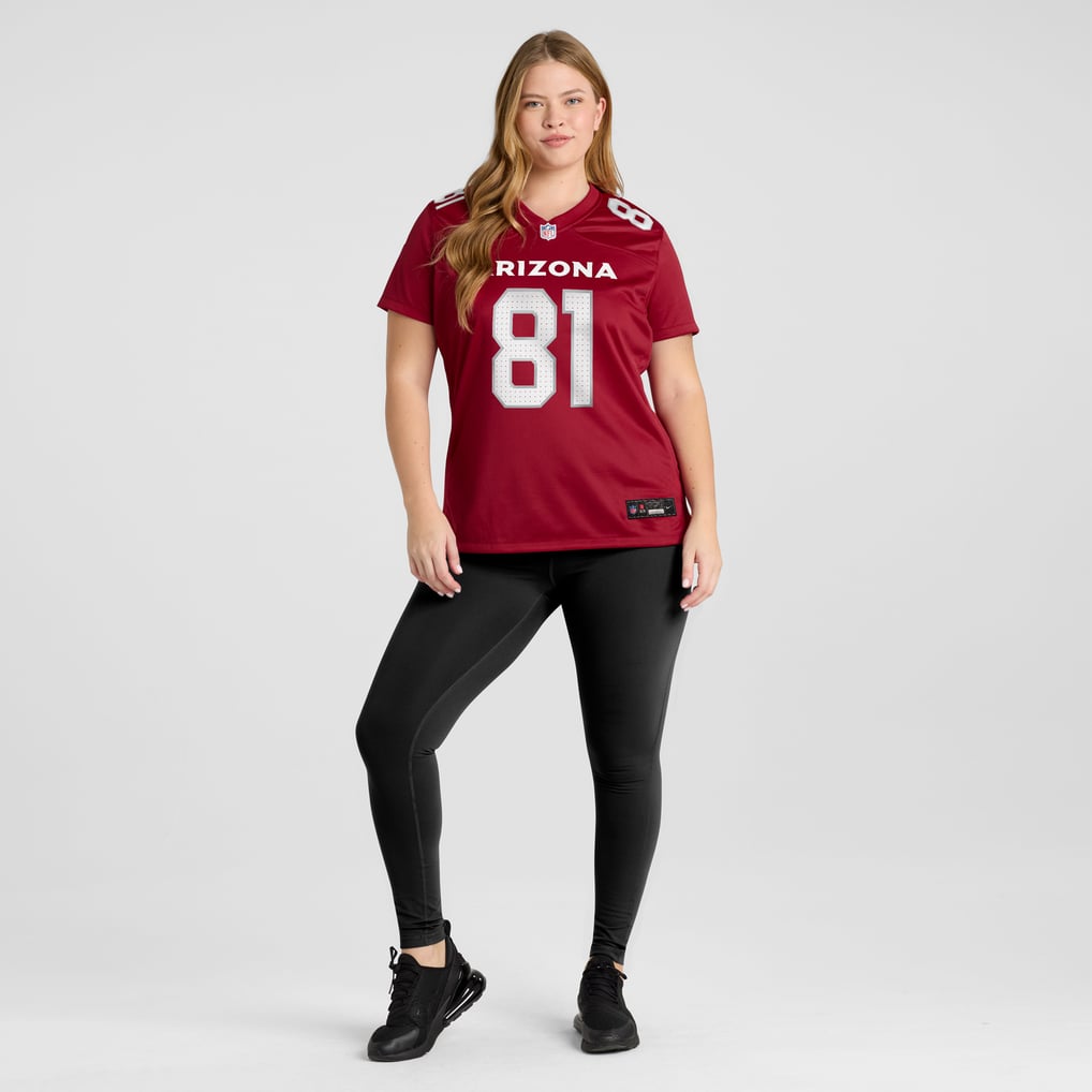 Women's Arizona Cardinals Travis Vokolek Cardinal Game Jersey