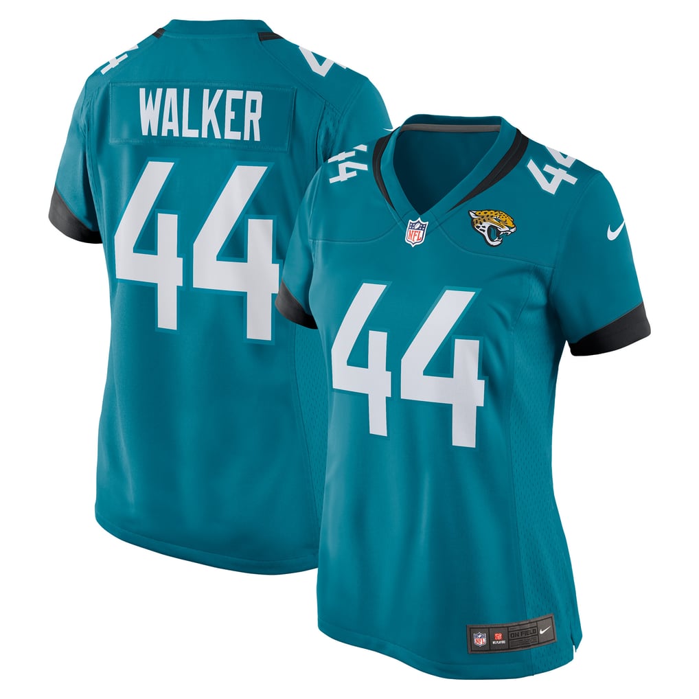Women's Jacksonville Jaguars Travon Walker Teal Player Jersey