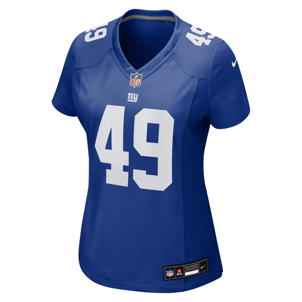 Women's New York Giants Tremaine Edmunds Royal Team Game Jersey