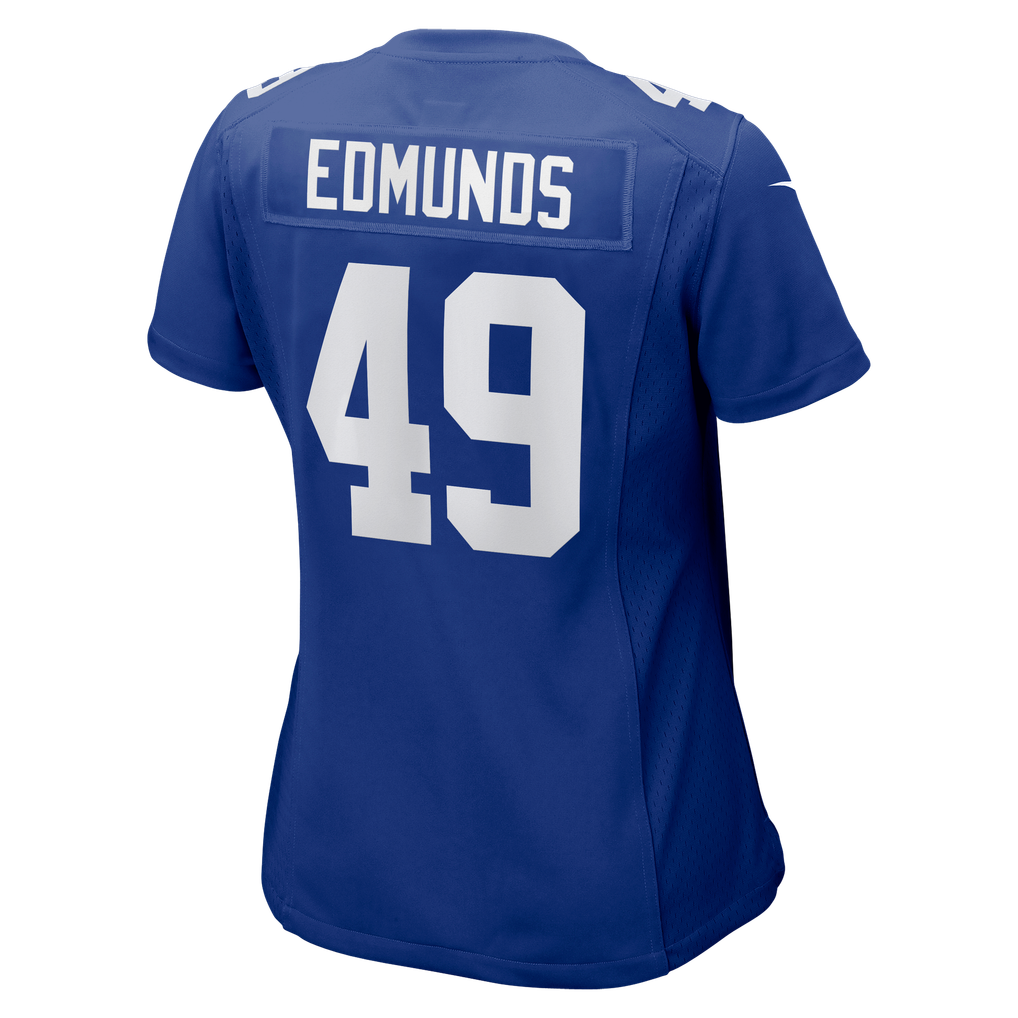 Women's New York Giants Tremaine Edmunds Royal Team Game Jersey