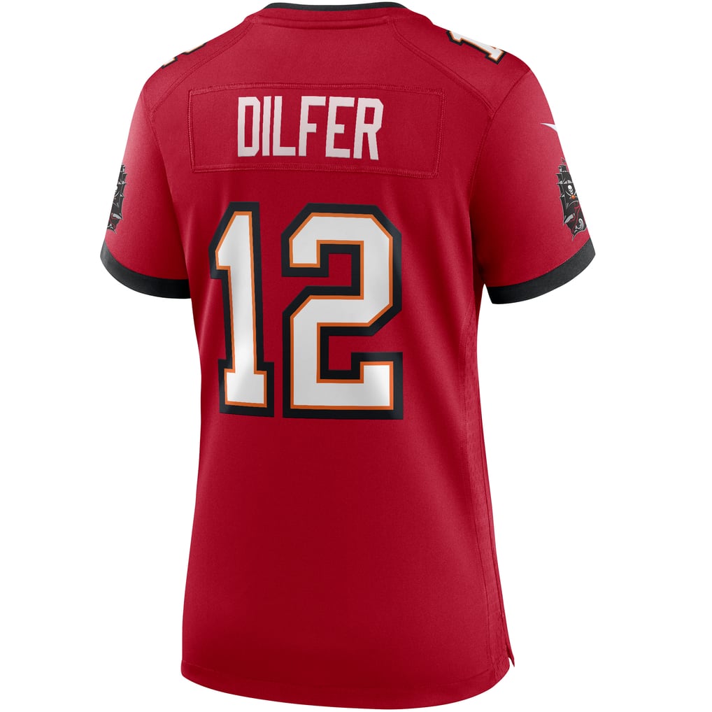 Women's Tampa Bay Buccaneers Trent Dilfer Red Game Retired Player Jersey