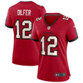 Women's Tampa Bay Buccaneers Trent Dilfer Red Game Retired Player Jersey