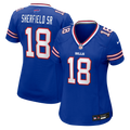 Women's Buffalo Bills Trent Sherfield Sr. Royal Team Game Jersey