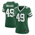 Women's New York Jets Trevin Wallace Legacy Green Team Game Jersey