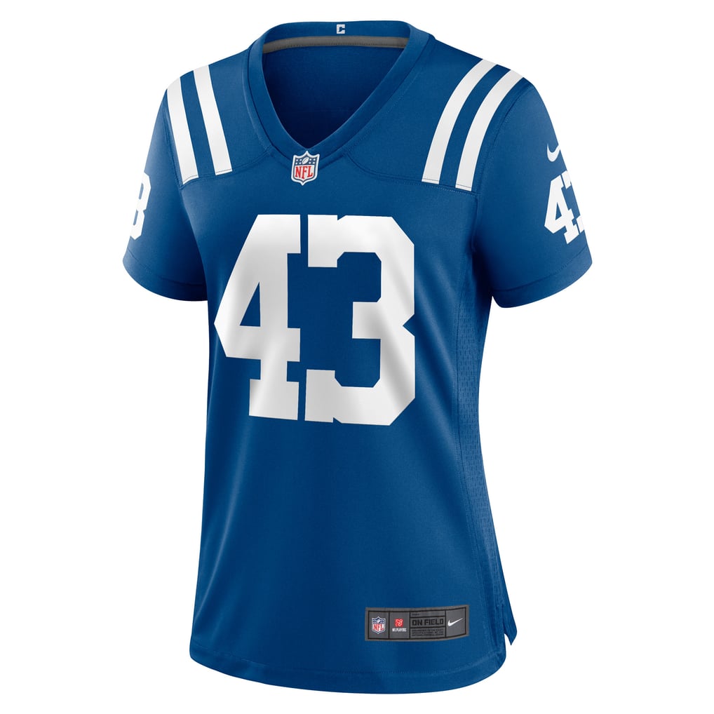 Women's Indianapolis Colts Trevor Denbow Royal Game Player Jersey