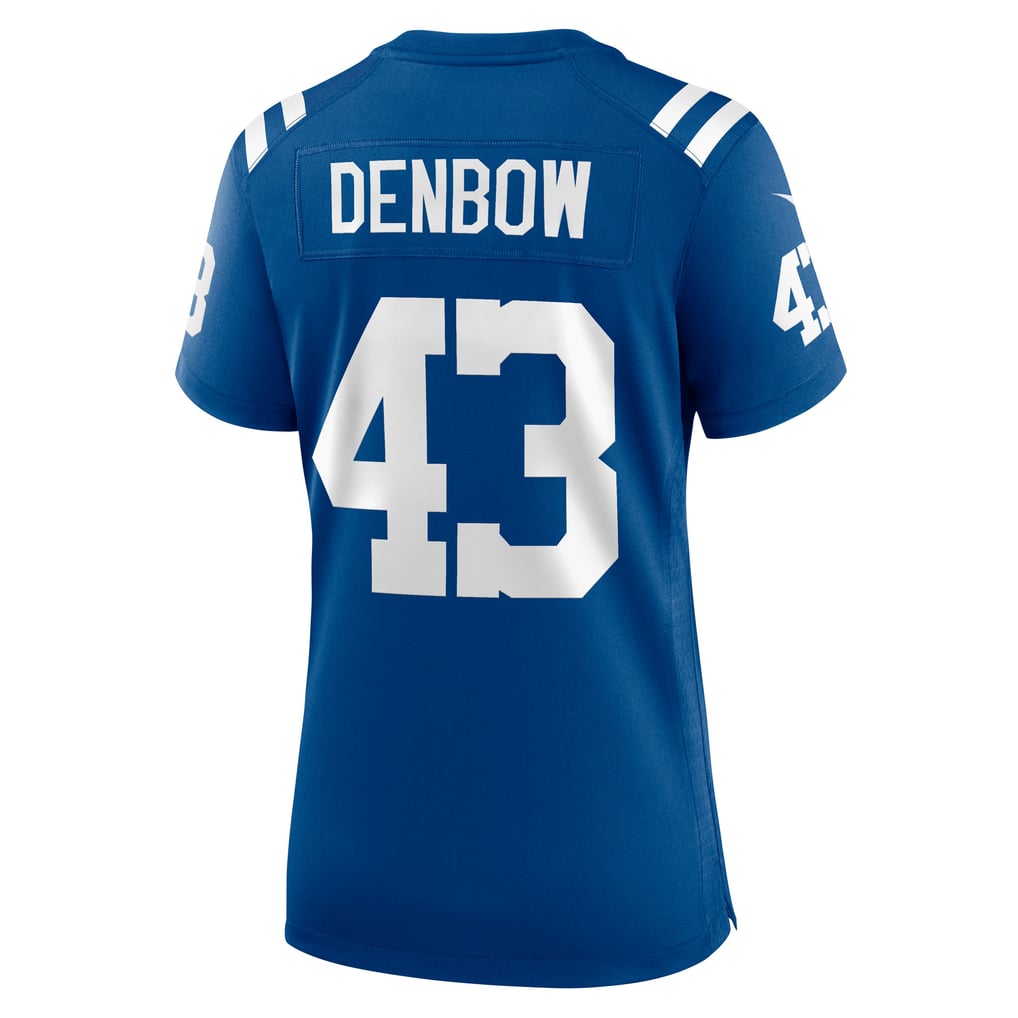 Women's Indianapolis Colts Trevor Denbow Royal Game Player Jersey
