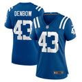 Women's Indianapolis Colts Trevor Denbow Royal Game Player Jersey