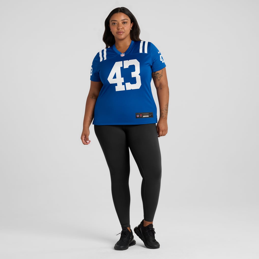 Women's Indianapolis Colts Trevor Denbow Royal Game Player Jersey