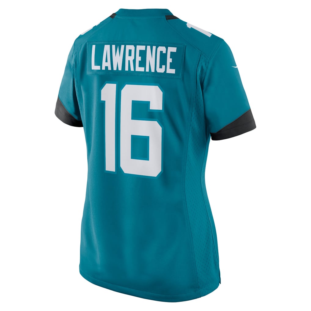Women's Jacksonville Jaguars Trevor Lawrence Teal Player Game Jersey