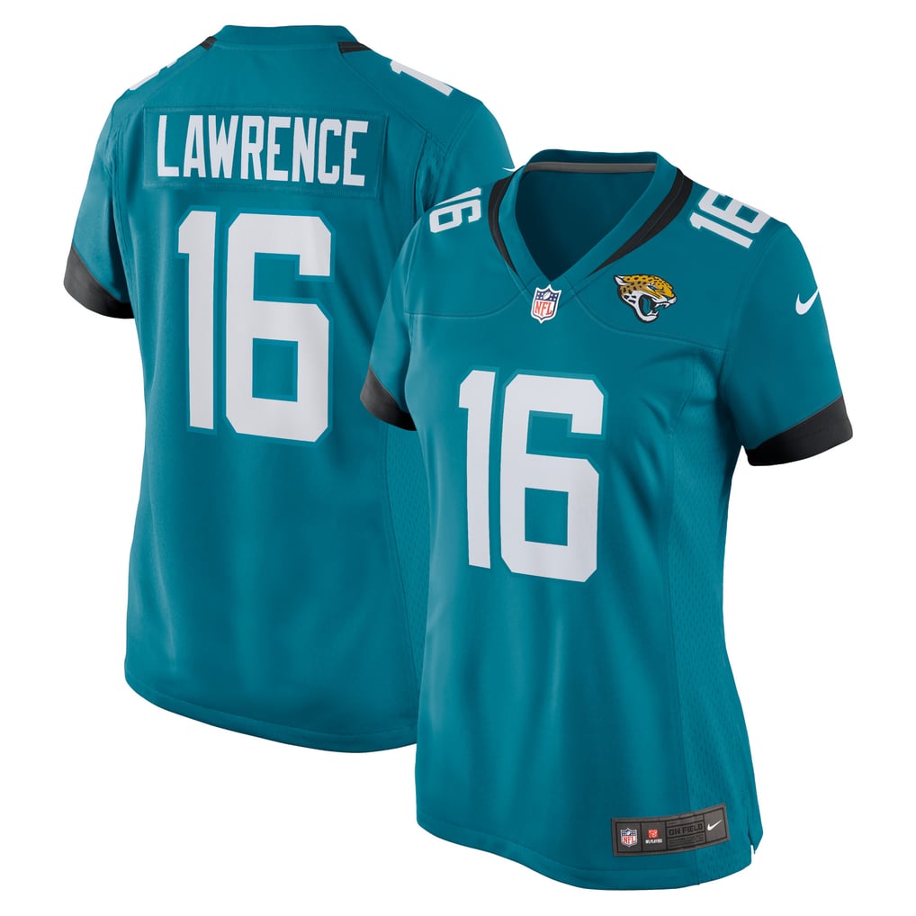 Women's Jacksonville Jaguars Trevor Lawrence Teal Player Game Jersey