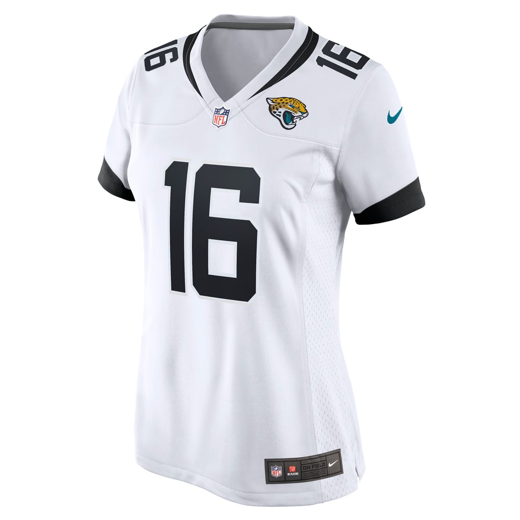 Women's Jacksonville Jaguars Trevor Lawrence White Game Jersey