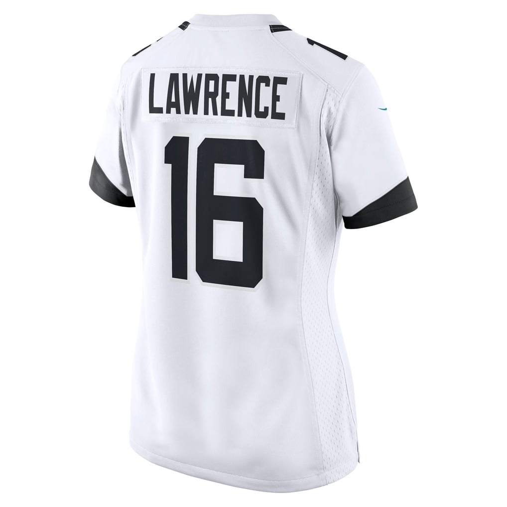 Women's Jacksonville Jaguars Trevor Lawrence White Game Jersey
