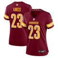 Women's Washington Commanders Trey Amos Burgundy Team Game Jersey