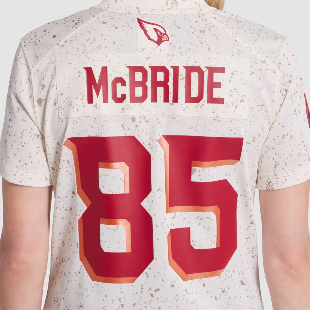 Women's Arizona Cardinals Trey McBride Natural Rivalries Collection Game Jersey