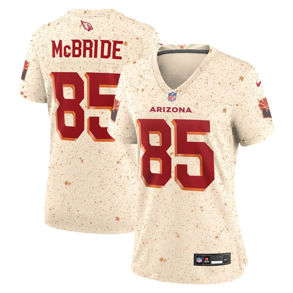 Women's Arizona Cardinals Trey McBride Natural Rivalries Collection Game Jersey