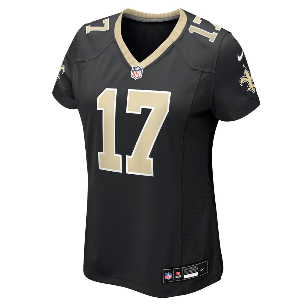 Women's New Orleans Saints Trey Palmer Black Team Game Jersey