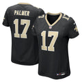 Women's New Orleans Saints Trey Palmer Black Team Game Jersey