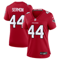 Women's Atlanta Falcons Trey Sermon Red Team Game Jersey
