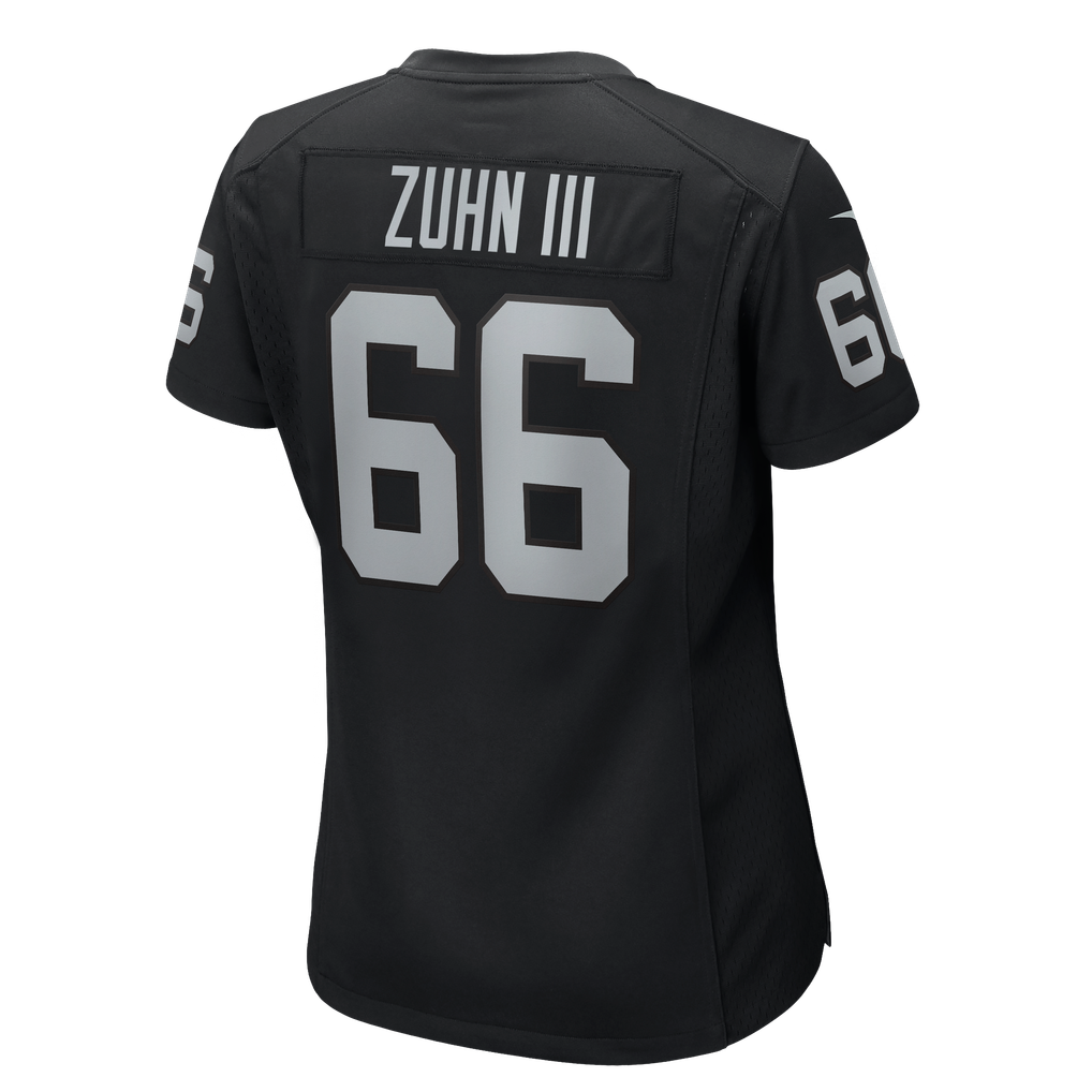 Women's Las Vegas Raiders Trey Zuhn III Black Team Game Jersey