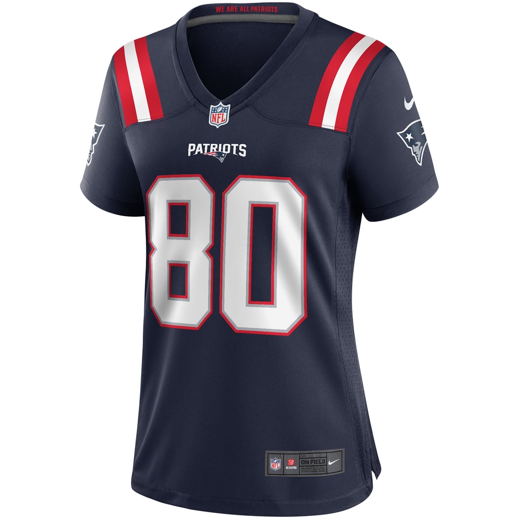 Women's New England Patriots Troy Brown Navy Game Retired Player Jersey